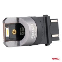 ΛΑΜΠΑΚΙΑ P27/7W 3157 12/24V 6.000K 2xSMD LED FULL CAN-BUS ΛΕΥΚΟ PRO SERIES AMIO - 2 Τεμ. Auto Moto Tyres 