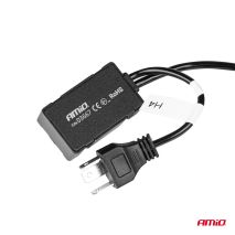 ΛΑΜΠΕΣ H4 PL-LENS SERIES 9>36V 60W 5.000K 3.800lm LED 2x4575 SMD CAN-BUS ΜΕ ΠΡΟΤΖΕΚΤΟΡΑ AMIO - 2 Τεμ. Auto Moto Tyres 