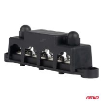 ΜΠΑΡΑ ΚΑΛΩΔΙΩΝ / ΤΕΡΜΑΤΙΚΟ 4 ΘΕΣΕΩΝ M10 max 48V  AMIO - 1 Τεμ. Auto Moto Tyres 