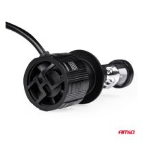 ΛΑΜΠΕΣ H7 PL-LENS SERIES 9>36V 60W 5.000K 3.800lm LED 2x4575 SMD CAN-BUS ΜΕ ΠΡΟΤΖΕΚΤΟΡΑ AMIO - 2 Τεμ. Auto Moto Tyres 