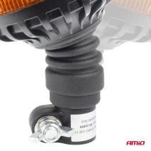 ΦΑΡΟΣ HEAVY DUTY W28P 12/24V 16LED ΕΛΑΣΤΙΚΟΣ ΒΙΔΩΤΟΣ ΠΟΡΤΟΚΑΛΙ Υ169mm Φ110mm AMIO - 1 τεμ. Auto Moto Tyres 