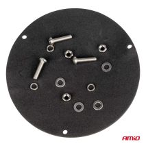 ΦΑΡΟΣ HEAVY DUTY W28M 12/24V ΠΟΡΤΟΚΑΛΙ 16LED ΜΑΓΝΗΤΙΚΟΣ/ΒΙΔΩΤΟΣ ΜΕ ΦΙΣ ΑΝΑΠΤΗΡΑ Υ89mm Φ110mm AMIO - 1 τεμ. Auto Moto Tyres 