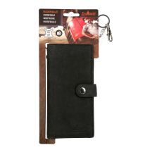 ΠΟΡΤΟΦΟΛΙ ΔΕΡΜΑΤΙΝΟ ΓΙΑ ΚΑΡΤΕΣ/ΧΡΗΜΑΤΑ/ΔΙΠΛΩΜΑ TRUCKER WALLET 45cmΑΛΥΣΙΔΑ RFID ΠΡΟΣΤΑΣΙΑ ΜΑΥΡΟ ΧΡΩΜΑ LAMPA - 1 τεμ. Auto Moto Tyres 