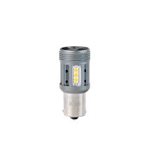 ΛΑΜΠΑΚΙ PY21W 12/24V BA15s 12xSMD3030 LED CAN-BUS ΠΟΡΤΟΚΑΛΙ PLATINIUM BLISTER M-TECH - 1 ΤΕΜ Auto Moto Tyres 