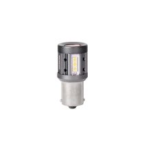 ΛΑΜΠΑΚΙ P21W 12/24V 1156 BA15s 600lm 4W 15x3030SMD LED CAN-BUS ΛΕΥΚΟ PLATINIUM BLISTER M-TECH - 1 ΤΕΜ. Auto Moto Tyres 