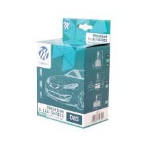 ΛΑΜΠEΣ LED D8S 12V PK32d-1 6000K 8.400lm 35W D-SERIES PLUG&PLAY KIT CAB-BUS ΜΕ ΑΝΕΜΙΣΤΗΡΑΚΙ M-TECH - 2 ΤΕΜ. Auto Moto Tyres 