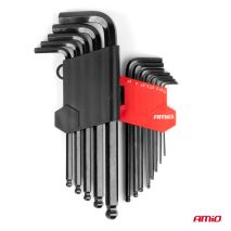 ΣΕΤ ΚΛΕΙΔΙΑ ΑΛΛΕΝ (ALLEN) ΕΞΑΓΩΝΑ ΧΡΩΜΙΟ-ΒΑΝΑΔΙΟ (CRV) ΔΙΑΦΟΡΑ ΜΕΓΕΘΗ ΣΕ ΜΑΥΡΟ ΧΡΩΜΑ ΑΜΙΟ - 9 ΤΕΜ. Auto Moto Tyres 