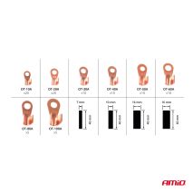 ΦΙΣΑΚΙΑ/ΣΥΝΔΕΣΜΟΙ/ΑΚΡΟΔΕΚΤΕΣ ΚΑΛΩΔΙΩΝ & ΘΕΡΜΟΣΥΣΤΕΛΛΟΜΕΝΟΙ ΣΩΛΗΝΕΣ/ΜΟΝΩΤΙΚΑ ΚΑΛΩΔΙΩΝ AMIO - 90 τεμ. Auto Moto Tyres 