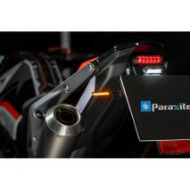 ΦΛΑΣ MOTO PROJECT 002 ΜΑΥΡΑ 12V COB LED TECHNOLOGY PARAXITE - 2 ΤΕΜ. Auto Moto Tyres 