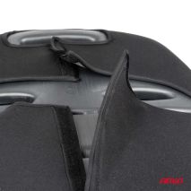 ΠΑΙΔΙΚΟ ΚΑΘΙΣΜΑ ΑΥΤΟΚΙΝΗΤΟΥ ΜΕ ΠΛΑΤΗ ΚΑΤΑΛΛΗΛΟ ΓΙΑ ΥΨΟΣ 126>150cm UN129/03 ΣΕ ΜΑΥΡΟ ΧΡΩΜΑ ΑΜΙΟ - 1 Τεμ. Auto Moto Tyres 