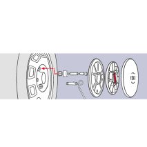 ΑΝΤΑΠΤΟΡΑΣ 24mm ΓΙΑ SPIKES SPIDER Auto Moto Tyres 