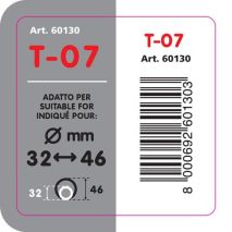 ΑΚΡΟ ΕΞΑΤΜΙΣΗΣ Τ-07 32-46mm - ΛΟΞΟ ΚΑΤΩ Auto Moto Tyres 