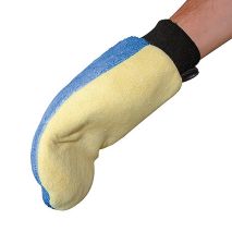 ΓΑΝΤΙ ΚΑΘΑΡΙΣΜΟΥ ΜΕ ΜΙΚΡΟΙΝΕΣ ΚΑΙ CHAMOIS (ΠΕΤΣΙ) ΔΙΠΛΗΣ ΟΨΕΩΣ 26x16cm 1ΤΕΜ Auto Moto Tyres 