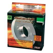 ΑΠΟΣΤΑΤΕΣ ΠΡΟΣΘΗΚΕΣ ΤΡΟΧΩΝ 16 mm A24 ΚΑΡΕ 5 X 112 mm ΚΕΝΤΡΟ 57,1 mm ΔΙΑΜΕΤΡΟΣ 14 mm ΓΙΑ AUDI / SEAT / SKODA / VW - 2 ΤΕΜ. Auto Moto Tyres 