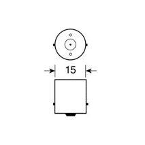 P21W 12V 21W BA15s ΜΟΝΟΠΟΛΙΚΟ CHROME SERIES ΚΑΘΡΕΠΤΗΣ ΜΟΝΟΠΟΛΙΚΟ ΛΕΥΚΟ ΦΩΣ BLISTER 2ΤΕΜ. Auto Moto Tyres 