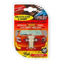 ΛΑΜΠΑ ΜΟΝΟΠΟΛΙΚΗ 11LED ΚΟΚΚΙΝΟ ΧΡΩΜΑ 12V Auto Moto Tyres 