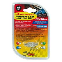 ΛΑΜΠΑΚΙ ΠΛΑΦΟΝΙΕΡΑΣ 6 LED 13x35mm Auto Moto Tyres 