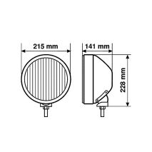 ΠΡΟΒΟΛΕΑΣ MAXTEL 130W 12/24V H3 Auto Moto Tyres 