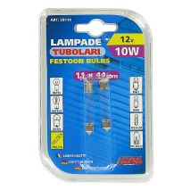 ΣΕΤ ΛΑΜΠΑΚΙΑ 12V/10W SV8.5-8 Auto Moto Tyres 