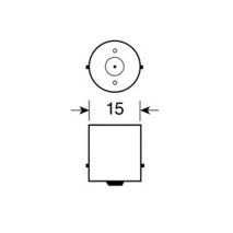 ΛΑΜΠΑΚΙ P21W 12V BA15s HYPER-LED 81 Auto Moto Tyres 