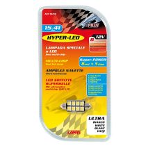 ΛΑΜΠΑΚΙ ΠΛΑΦΟΝΙΕΡΑΣ 15x41mm HYPER-LED 24 Auto Moto Tyres 