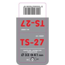 ΑΚΡΟ ΕΞΑΤΜΙΣΗΣ TS-27 Φ 33-41mm - ΟΒΑΛ Auto Moto Tyres 