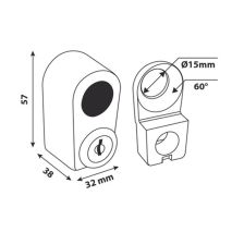 ΚΛΕΙΔΑΡΙΑ ΡΕΖΕΡΒΑΣ ΜΕ 2 ΚΛΕΙΔΙΑ Auto Moto Tyres 