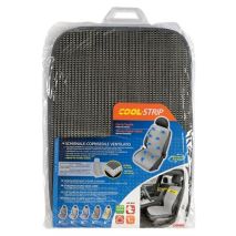 ΠΛΑΤΟΚΑΘΙΣΜΑ ΨΑΘΑ  ΜΕ ΠΛΑΣΤΙΚΕΣ ΑΝΑΡΤΗΣΕΙΣ COOL-STRIP ΓΚΡΙ (42CM ΦΑΡΔΟΣ) 1ΤΕΜ. Auto Moto Tyres 