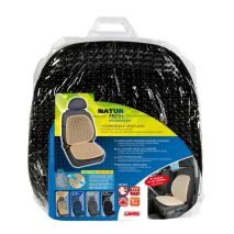 Πλατοκάθισμα Natur-Fresh με ξύλινες Μαύρες χάντρες και ύφασμα και μεταλικό πλαίσιο 1 τεμ. Auto Moto Tyres 