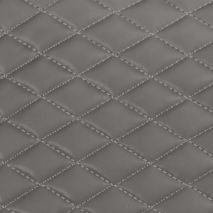 Πλατοκάθισμα με Προσκέφαλο COVER-TECH Δερματίνη 2τεμ. Σκούρο Γκρι Auto Moto Tyres 