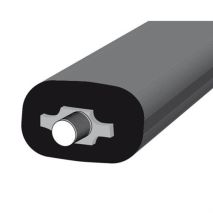 ΚΕΡΑΙΑ ΟΡΟΦΗΣ ΜΑΥΡΗ PERSONAL 18cm Φ5mm (-FIAT-LANCIA-ALFA ROMEO) Auto Moto Tyres 