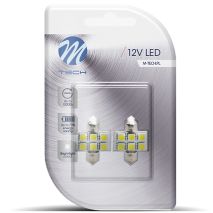 ΛΑΜΠΑΚΙΑ ΠΛΑΦΟΝΙΕΡΑΣ C5W/C10W 12V 1,44W SV8,5 31mm LED 6xSMD5050 ΛΕΥΚΟ 2ΤΕΜ. Auto Moto Tyres 