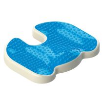 ΜΑΞΙΛΑΡΙ ΚΑΘΙΣΜΑΤΟΣ ERGO SEAT CONTOUR ΜΕ GEL ΚΑΙ ΑΦΡΟ MEMORY FOAM  (ΜΑΥΡΟ) - 1 ΤΕΜ. Auto Moto Tyres 