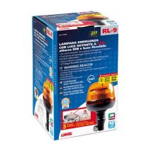 ΦΑΡΟΣ RL-9 12V/24V 3 ΧΡΗΣΕΩΝ 45LED ΒΙΔΩΤΟΣ ΕΛΑΣΤΙΚΟΣ ΠΟΡΤΟΚΑΛΙ 221x130mm Auto Moto Tyres 