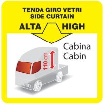 ΣΕΤ ΚΟΥΡΤΙΝΕΣ ΝΤΑΛΙΚΑΣ PRIVILEGE HIGH SIDE ΜΠΛΕ 8ΤΕΜ. Auto Moto Tyres 