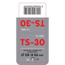 ΑΚΡΟ ΕΞΑΤΜΙΣΗΣ TS-30 Φ 30-37mm - ΟΒΑΛ Auto Moto Tyres 