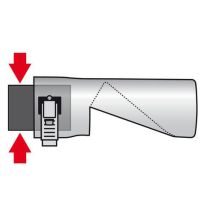 ΑΚΡΟ ΕΞΑΤΜΙΣΗΣ TS-71 50-76mm ΚΟΜΜΕΝΟ Auto Moto Tyres 