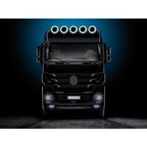 ΠΡΟΒΟΛΕΑΣ SATURN 9 INCH 12/24V-H7 ΚΑΡΦΙ ΜΕ LED ΘΕΣΕΩΣ ΣΤΡΟΓΓΥΛΟΣ 220mm 1ΤΕΜ. Auto Moto Tyres 