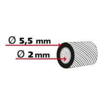 ΣΥΡΜΑΤΟΣΧΟΙΝΟ TIR Φ2-5,8mm 37M ΜΕ ΕΠΕΝΔΥΣΗ PVC Auto Moto Tyres 