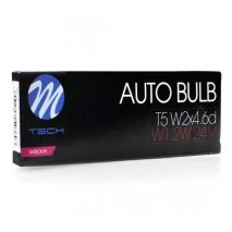 T5 24V 1,2W W2x4,6d (ΚΑΡΦΩΤΟ ΑΚΑΛΥΚΟ) STANDARD ΑΛΟΓΟΝΟΥ ΚΟΥΤΙ 10ΤΕΜ. M-TECH Auto Moto Tyres 