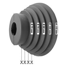 ΚΑΠΑΚΙ ΠΡΟΕΚΤΑΣΗΣ ΚΑΙ ΣΤΕΓΑΝΟΠΟΙΗΣΗΣ ΦΑΝΑΡΙΩΝ (70/78/88/100/110) ΜΕ ΤΡΥΠΑ ΓΙΑ ΚΑΛΩΔΙΩΣΗ XENON 2ΤΕΜ. Auto Moto Tyres 