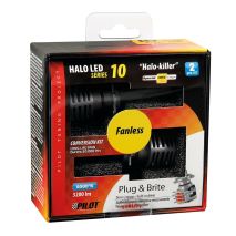 H7 HALO KILLER PX26d 9-32V -20W - 6500K - 3200lm HALO LED KIT SERIES 10 (12 LED ZES CHIPS) - 2 ΤΕΜ. Auto Moto Tyres 