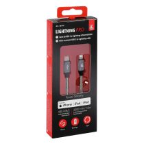 ΚΑΛΩΔΙΟ ΦΟΡΤΙΣΗΣ ΚΑΙ ΜΕΤΑΦΟΡΑΣ ΔΕΔΟΜΕΝΩΝ 3000mA 480MB/S TYPE-C -APPLE 100cm Auto Moto Tyres 