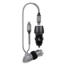 ΦΟΡΤΙΣΤΗΣ ΑΝΑΠΤΗΡΑ ΜΕ 2 USB ΚΑΙ ΚΑΛΩΔΙΟ ΦΟΡΤΙΣΗΣΚΑΙΣΥΓΧΡΟΝΙΣΜΟΥ 100cm APPLE LIGHTING KIT PRO 18W 12/24V Auto Moto Tyres 