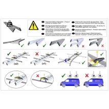 ΣΥΣΤΗΜΑ ΣΤΑΘΕΡΟΠΟΙΗΣΗΣ / ΜΕΤΑΦΟΡΑΣ ΣΚΑΛΑΣ RHINO SAFE CLAMP ΣΕ ΜΠΑΡΕΣ ΟΡΟΦΗΣ - 2 ΤΕΜ. Auto Moto Tyres 