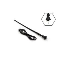 ΚΕΡΑΙΑ ΟΡΟΦΗΣ ΜΑΥΡΗ 34cm Φ5mm ΜΕ ΚΑΛΩΔΙΟ 1,4m Auto Moto Tyres 