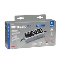 ΦΟΡΤΙΣΤΗΣ ΜΠΑΤΑΡΙΑΣ AMPEROMATIC PRO 12V 5A 12>120Ah GEL/STD/SMF/AGM/EFB/LiFePo4 Auto Moto Tyres 