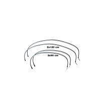 ΤΑΙΝΙΑ UNDERCAR ΚΟΚΚΙΝΟ 12V LED 5050SMD ΑΔΙΑΒΡΟΧΗ (2x120cm + 2x90cm) SIMONI RACING - 4 TEM Auto Moto Tyres 