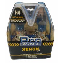H4 12V 60/55W P43t RAINBOW BLUΕ ΤΥΠΟΥ XENON PRO-RACE -  2 ΤΕΜ. Auto Moto Tyres 