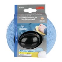 ΣΦΟΥΓΓΑΡΙΑ ΓΥΑΛΙΣΜΑΤΟΣ 130mm ΜΕ ΛΑΒΗ ΧΕΙΡΟΣ ΓΙΑ 3 ΧΡΗΣΕΙΣ ΕΦΑΡΜΟΓΗΣ ΑΛΟΙΦΩΝ  LAMPA - 3 ΤΕΜ. Auto Moto Tyres 